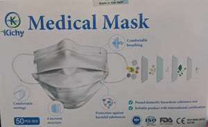 Kichy Disposable Masks for Adults - Anti-fogging