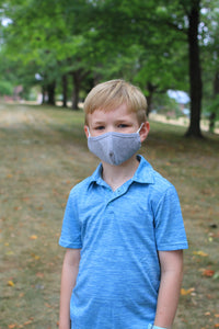 100% Cotton Masks - Size 6-7 years old - choose your own colors